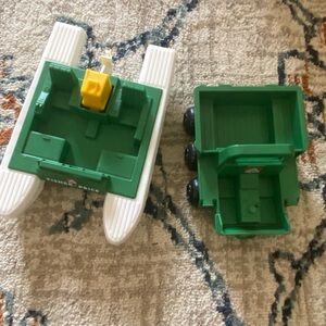 Vintage 1976 Fisher Price Pontoon Boat and Ranger Truck